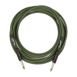 Fender Tone Master FR-12 1,000-watt 1 x 12-inch Powered Guitar Cabinet Bundle with Fender Joe Strummer Instrument Cable (13ft) Straight/Straight, Drab Green