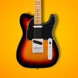 Fender Player II Telecaster Electric Guitar - 3-color Sunburst with Maple Fingerboard