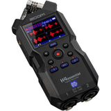 Zoom H4essential 4-Track Handy Recorder with 32-Bit Float, Accessibility, Stereo Microphones, 2 XLR/TRS Combo Inputs, USB Interface, for Musicians, Podcasters Bundle with ZDM-1 Dynamic Microphone