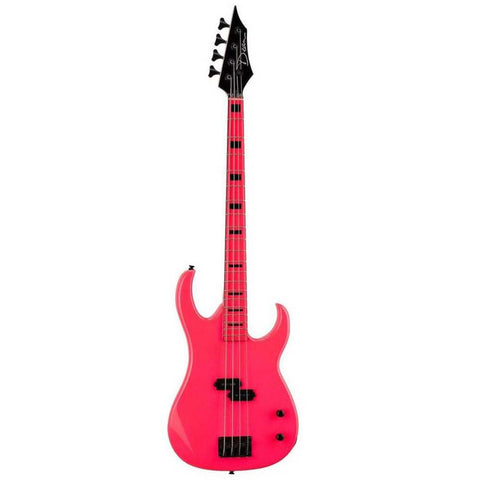 Dean Custom Zone Bass, Flourecent Pink