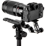 3 Legged Thing Ultra Plate Multifunctional Arca-Type QR Plate with Thingy Camera Platform (8", Matte Black)