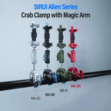 Sirui Alien Series Crab Clamp with Magic Arm (Black)