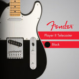 Fender Player II Telecaster Electric Guitar - Black with Maple Fingerboard