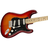 Fender Player Stratocaster Plus Top Electric Guitar, Aged Cherry Burst, Maple Fingerboard