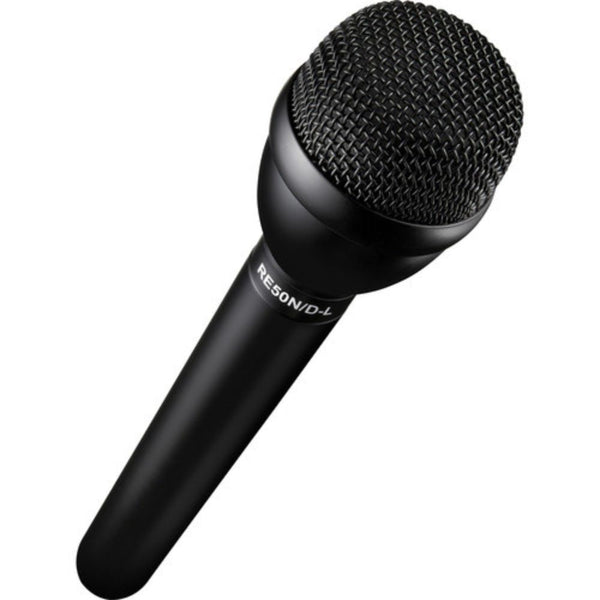 Electro-Voice RE50N/D-L Omnidirectional Dynamic Shockmounted ENG Microphone with Long Handle and Neodymium Capsule (Black)