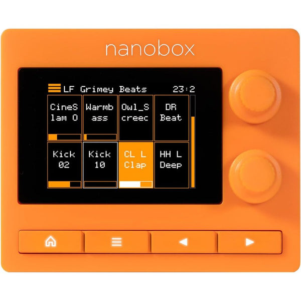 1010music Nanobox Tangerine Sampler Module