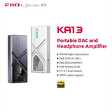 FiiO KA13 Portable DAC and Headphone Amplifier (Black)