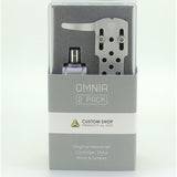 JICO OMNIA J44A 7 DJ IMP SD Turntable Cartridge with Headshell and Stylus (Silver, 2-Pack)