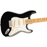 Fender Player II Stratocaster - Black Bundle with Tweed Case, Strap, Strings, Instrument Cable, Picks