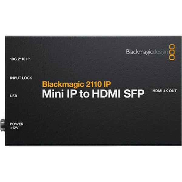 Blackmagic Design 2110 IP Mini IP to HDMI SFP Converter