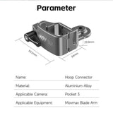 MOVMAX Blade Arm Hoop Connector for DJI Osmo Pocket 3