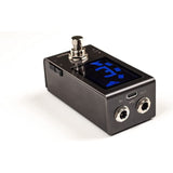 Peterson StroboStomp Mini Pedal Tuner Bundle with Peterson StroboClip HD Clip-On Tuner and StroboClip HD Clip-On Tuner Case