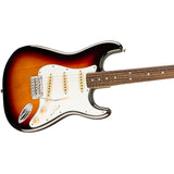 Fender Player II Stratocaster, Rosewood Fingerboard, 3-Color Sunburst Bundle with Fender FE620 Electric Guitar Gig Bag (Black), Fender 12-Pack Picks and Fender 10ft Cable (Straight/Straight)