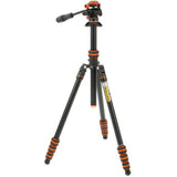 3 Legged Thing Punks 2.0 Travis Video Lava Tripod System (Black with Copper Accents)