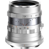 Thypoch Full-frame Photography Lens Simera 28mm f1.4 for Nikon Z Mount -- Silver