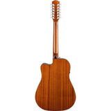 Fender 12-String Acoustic Electric Guitar, with 2-Year Warranty, with Fishman Acoustic Guitar Pickup with Tuner and Equalizer, Rounded Walnut Fingerboard, Glossed Natural Finish, Mahogany Construction