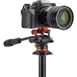 3 Legged Thing AirHed Trinity Pan & Tilt Video Head (Black with Copper Accents)