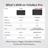 YoloLiv YoloBox Pro Portable Multi-Camera Switching and Live Streaming System Bundle with YoloLiv YoloDeck Control Panel for YoloBox