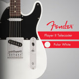 Fender Player II Telecaster Electric Guitar - Polar White with Rosewood Fingerboard