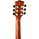 Luna Guitars 6 String Luna Vista Deer Tropical Wood Acoustic-Electric Guitar with Case