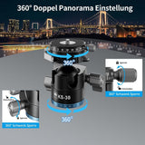 Sirui KS-30 Low Gravity QR Ball Head with Panning Arca-Type Plate