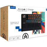 Arturia MiniLab 3 Orange Compact MIDI Keyboard and Pad Controller (Special Edition Orange and Black)