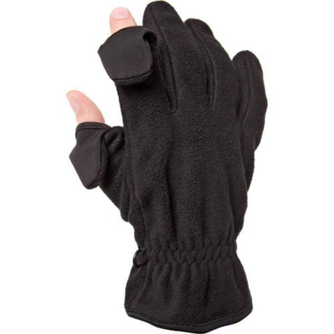 Freehands® Fleece Gloves for iPhone and Cell Phones (Men's Medium, Black)