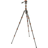 3 Legged Thing Punks 2.0 Corey Video Lava Tripod System (Black with Copper Accents)