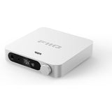 FiiO K11 R2R DAC and Headphone Amplifier for Home Audio or PC, 6.35mm and Balanced 4.4mm, RCA, Coaxial, Optical, 1300mW, 384kHz/24Bit DSD256 (Silver)