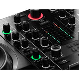 Hercules DJControl Inpulse 500 DJ Software Controller Bundle with Hercules HDP DJ60 Closed-Back, Over-Ear DJ Headphones