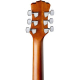 Luna Guitars Henna Dragon 6 String Spruce Acoustic/Electric Guitar, Right (HEN DRA SPR)