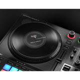 Hercules DJControl Inpulse T7, 2 Deck Motorized DJ Controller with built in STEMS Control, Serato DJ and DJUCED included Bundle with Hercules HDP DJ45 Closed-Back, Over-Ear DJ Headphones