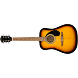 Fender FA-125 Dreadnought Acoustic Guitar, with 2-Year Warranty, Sunburst, with Gig Bag