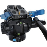 Sirui VA-5X Compact Fluid Video Head with Side-Loading Plate