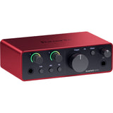 Audio-Technica AT2020 Studio Microphone Pack Bundle with Focusrite Scarlett Solo 4th Gen USB Audio Interface & Pop Screen