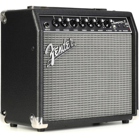 Fender Champion II 25 Guitar Amp, 25 Watts, with 2-Year Warranty, Features 12 Built-In Effects Models