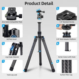 Sirui AT-125+E-10 Carbon Fiber Traveler Tripod with E-10 Ball Head