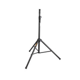 Mackie Thump Go 8" Portable Bluetooth Battery-Powered Loudspeaker Bundle with Mackie Thump Go Battery, Auray SS-4420 Steel Speaker Stand, and 20" XLR-XLR Cable