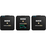 Rode Microphones Wireless GO II Dual Channel Wireless Microphone System Bundle with 2x Rode Lavalier II Omnidirectional Lav Mic and 3-Pack Foam Windscreen