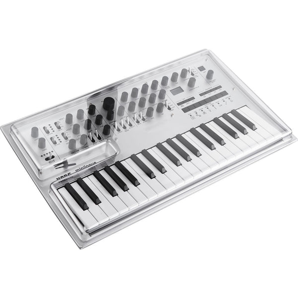 Decksaver DS-PC-MINILOGUE Cover for Korg Minilogue Synthesizer (Smoked/Clear)