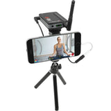 Azden PRO-XR Digital Camera-Mount Wireless Omni Lavalier Mic Bundle with Fuzzy Windbuster