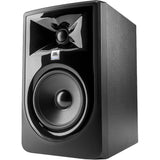 JBL 305P MkII Professional 5" Powered Studio Monitor (Pair) Bundle with IsoAcoustics ISO-155 Medium Speaker Monitor Isolation Stands (Pair), and 10-Pack Fastener Straps