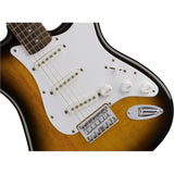 Squier Bullet Stratocaster HT SSS Electric Guitar, Brown Sunburst, Laurel Fingerboard