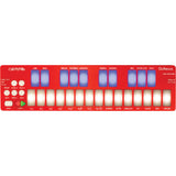 Keith McMillen Instruments QuNexus MPE MIDI-CV Mini Keyboard Controller (Red)