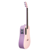 Lava Music Blue Lava 36" Electric Acoustic SmartGuitar with HiLava System and AirFlow Bag (Coral Pink)