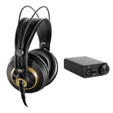 AKG K 240 Studio Professional Semi-Open Stereo Headphones with FiiO E10K USB DAC Headphone Amplifier