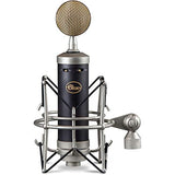 Blue Baby Bottle SL Studio Condenser Microphone with RF-5P-B Reflection Filter, Quad Cable & Blue The Pop Windscreen Bundle