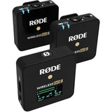 Rode Microphones Wireless GO II Dual Channel Wireless Microphone System Bundle with Polsen ESM-1-35H Single-Sided Earset Mic
