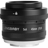 Lensbaby Sol 45mm f/3.5 Lens for Nikon Z Cameras with Lensbaby 46mm Macro Filters Bundle