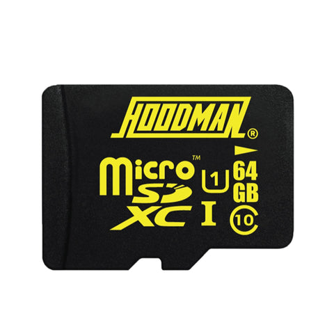 Hoodman Steel 64GB Micro SDXC - U3, V30, 4K